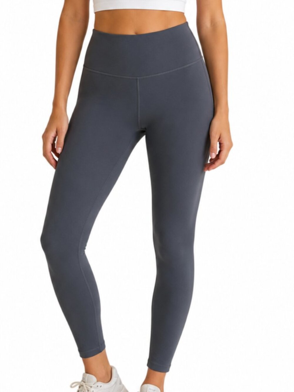 Zella High Waist Live In Leggings Dark Gray Charcoal Size L